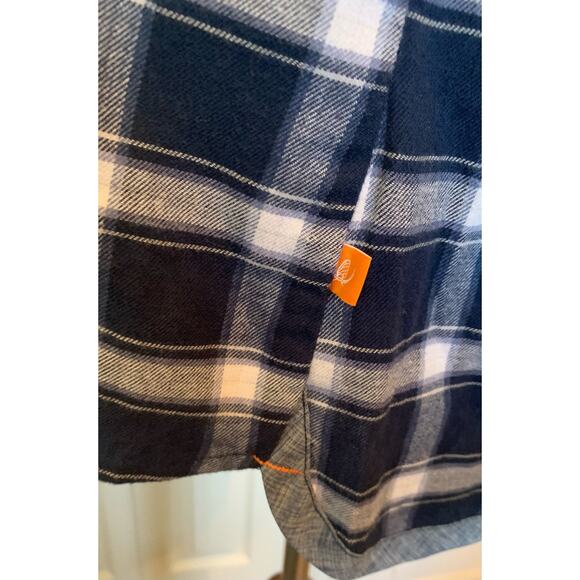 Orvis women’s plaid button up shirt blue medium - Picture 5 of 8